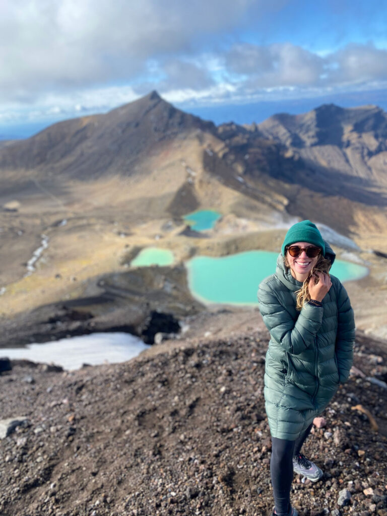 Tongariro volcano summit - Geneviève Rouleau