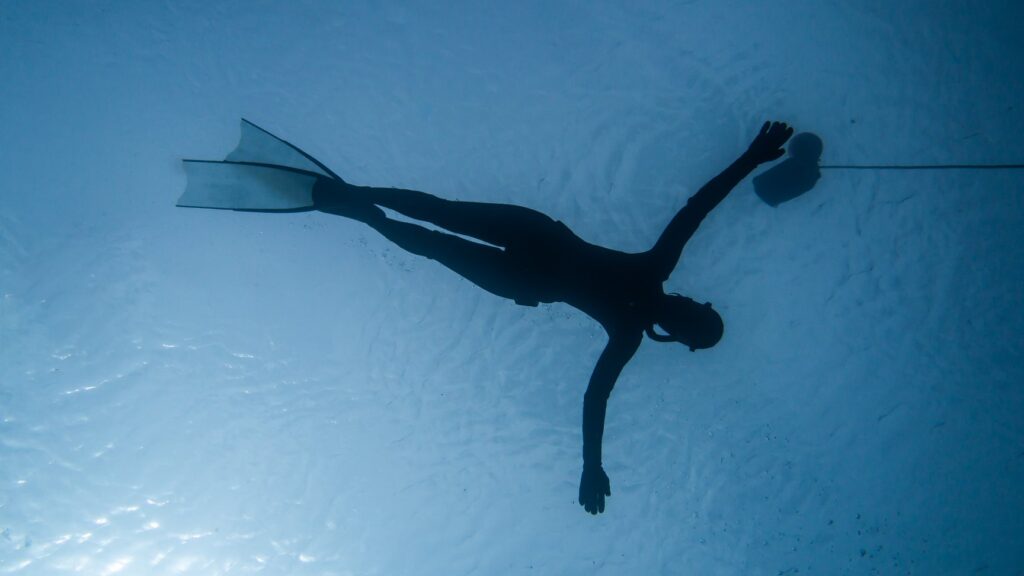 Freediver breath up - Geneviève Rouleau