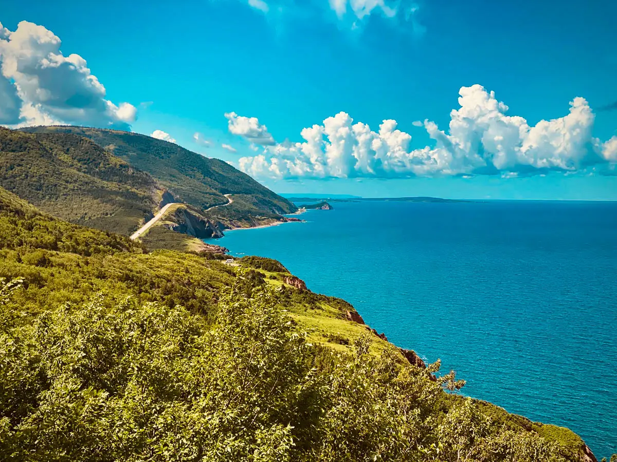 Cabot Trail postal card - Geneviève Rouleau